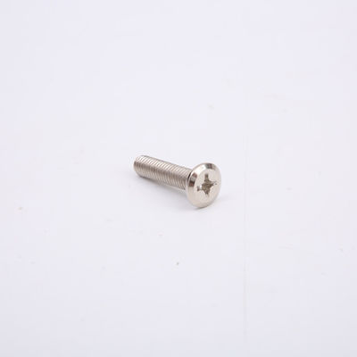 Cruz principal redonda de aço inoxidável Pan Head Small Screw Anti-Rust Pan Head impermeável de 304 M2 do parafuso