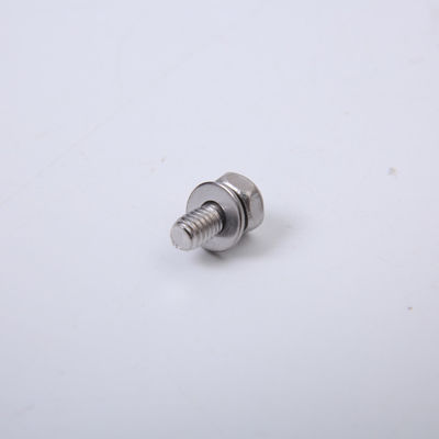 O aço carbono folheado a níquel parafusa o grupo de M3M4M5M6 Pan Head Combination Screw Three