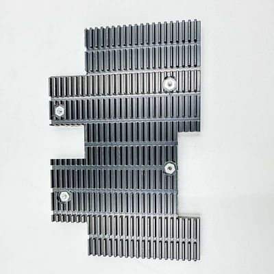 O dissipador de calor feito sob encomenda 3240 11mm da liga de alumínio oxidou Chip Heat Sink eletrônico preto