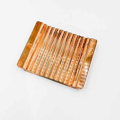 CNC que faz à máquina o dissipador de calor de cobre completo do processador central, dissipador de calor raspando para a indústria de iluminação