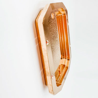 Peças de cobre fazendo à máquina personalizadas para o processador central do computador/indústria de iluminação