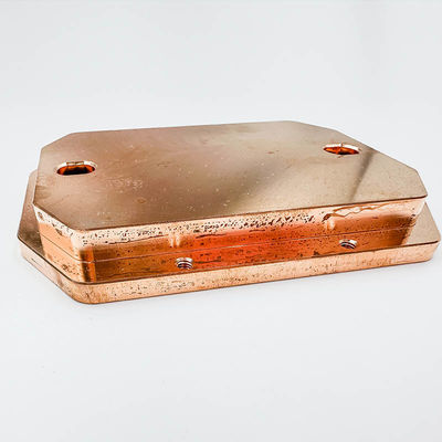 Peças de cobre fazendo à máquina personalizadas para o processador central do computador/indústria de iluminação