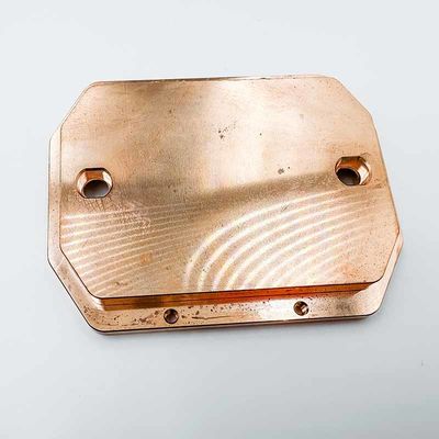 Peças de cobre fazendo à máquina personalizadas para o processador central do computador/indústria de iluminação