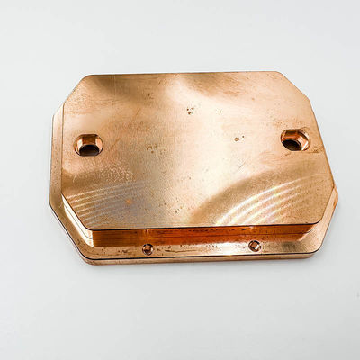 Peças de cobre fazendo à máquina personalizadas para o processador central do computador/indústria de iluminação