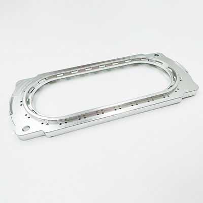 Braçadeira de alumínio de trituração personalizada de Front Plate For Fixed Clamping das peças do CNC