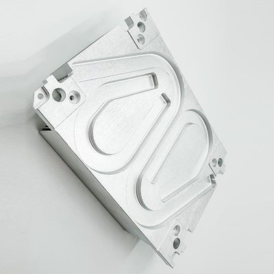 Dissipador de calor de alumínio fazendo à máquina das peças de metal do CNC para o inversor fotovoltaico