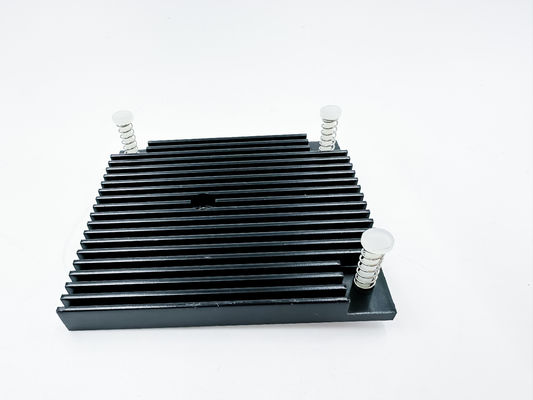 Dissipador de calor de alumínio da extrusão ISO9001 de alumínio feita sob encomenda para o satélite de comunicações