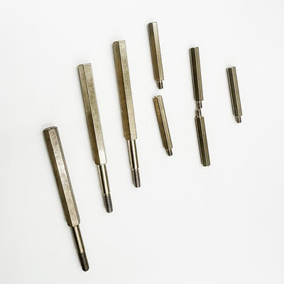 O bronze do CNC parafusa o parafuso de bronze masculino do suporte isolador do cartão-matriz da linha fêmea das peças