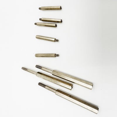 O bronze do CNC parafusa o parafuso de bronze masculino do suporte isolador do cartão-matriz da linha fêmea das peças