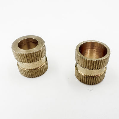 O OEM serrilhou as inserções rosqueadas de bronze, inserção rosqueada precisão da porca