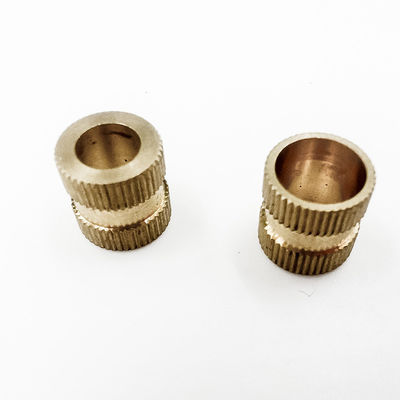 O OEM serrilhou as inserções rosqueadas de bronze, inserção rosqueada precisão da porca