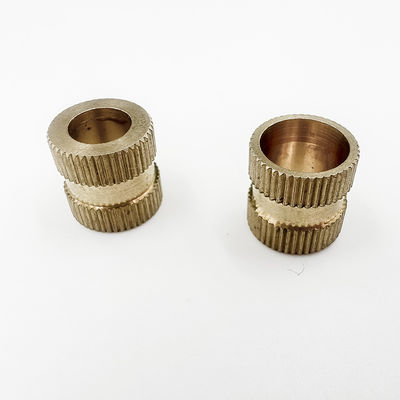 O OEM serrilhou as inserções rosqueadas de bronze, inserção rosqueada precisão da porca