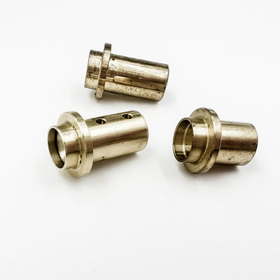 O bronze fazendo à máquina do CNC parafusa o bronze personalizado da precisão girou componentes