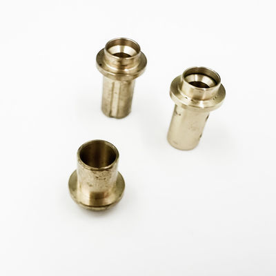 O bronze fazendo à máquina do CNC parafusa o bronze personalizado da precisão girou componentes