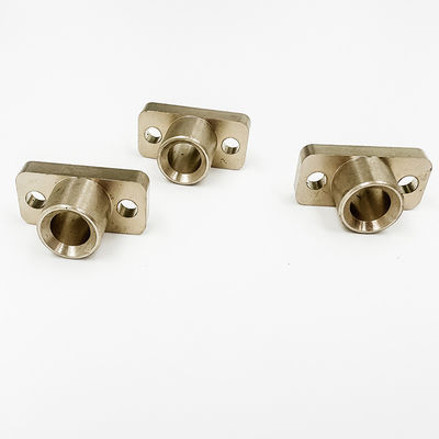 A coluna de cobre feita à máquina do cobre da porca dos componentes do CNC a precisão de bronze personalizou
