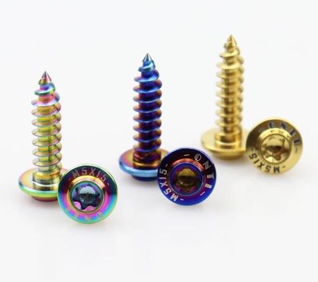 O titânio de M4 M5 parafusa 304 parafusos de batida do auto principal de aço inoxidável da flange