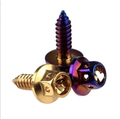O titânio de M4 M5 parafusa 304 parafusos de batida do auto principal de aço inoxidável da flange