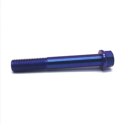 Prendedor automotivo da liga externo do titânio do parafuso da flange do parafuso do hexágono ISO9001