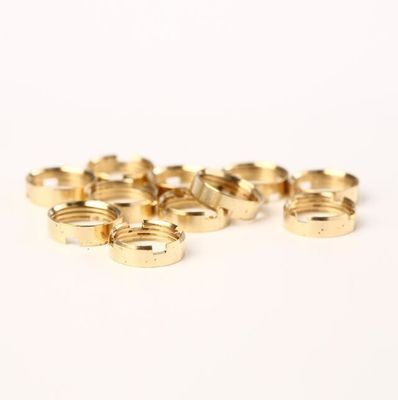 Fazer à máquina de cobre de bronze do hardware da maquinaria de Ring Non Standard Core Moving da precisão