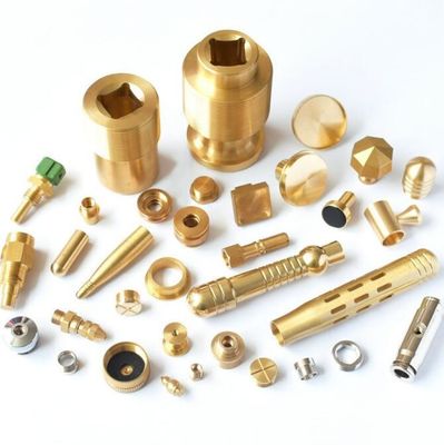 Hardware mecânico das peças de bronze feitas sob encomenda não padronizadas que faz à máquina o gerencio do torno do CNC