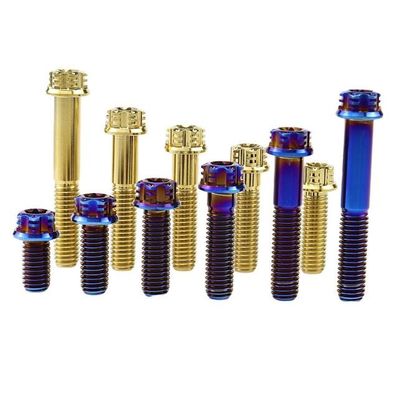 Arco da liga do titânio o micro que anodiza Mao Self Drilling Self Tapping parafusa de aço inoxidável