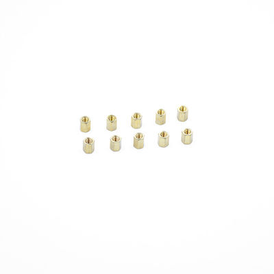 Partes CNC para parafusos de cabeça plana de latão