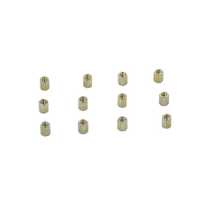 Partes CNC para parafusos de cabeça plana de latão