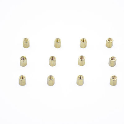 Partes CNC para parafusos de cabeça plana de latão