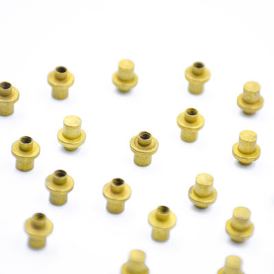 OEM Peças CNC sob medida Tornos de latão com serviço de usinagem de torneamento de moagem linear