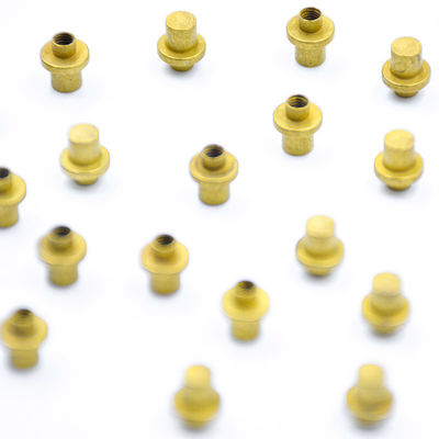 OEM Peças CNC sob medida Tornos de latão com serviço de usinagem de torneamento de moagem linear