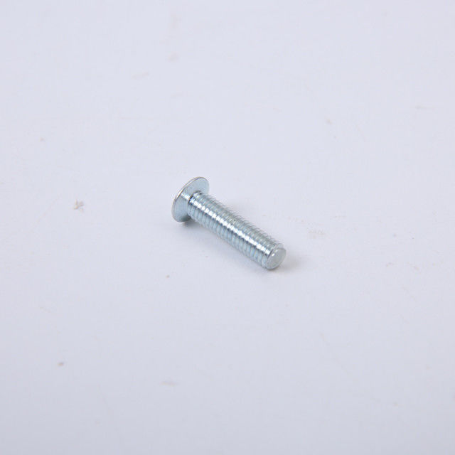 10-24 10-32 14-20 parafusos principais lisos escareados galvanizados aço carbono do zinco padrão preto